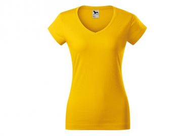 Malfini Γυναικείο Διαφημιστικό T-shirt Κοντομάνικο σε Κίτρινο Χρώμα MLI-16204 - Malfini - 