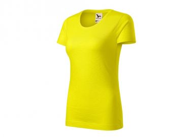 Malfini Γυναικείο Διαφημιστικό T-shirt Κοντομάνικο σε Κίτρινο Χρώμα MLI-17496 - Malfini - 