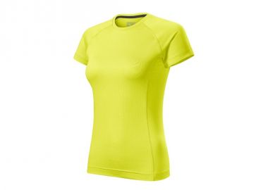 Malfini Γυναικείο Διαφημιστικό T-shirt Κοντομάνικο σε Κίτρινο Χρώμα MLI-17690 - Malfini - 