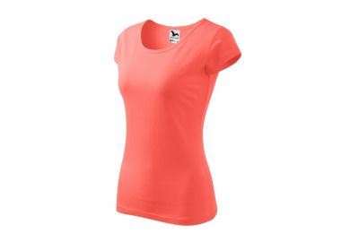 Malfini Γυναικείο Διαφημιστικό T-shirt Κοντομάνικο σε Κόκκινο Χρώμα MLI-122A1 - Malfini - 