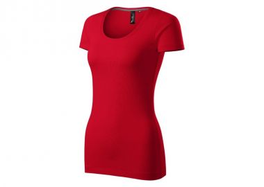 Malfini Γυναικείο Διαφημιστικό T-shirt Κοντομάνικο σε Κόκκινο Χρώμα MLI-15271 - Malfini - 