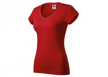 Malfini Γυναικείο Διαφημιστικό T-shirt Κοντομάνικο σε Κόκκινο Χρώμα MLI-16207 - Malfini - 