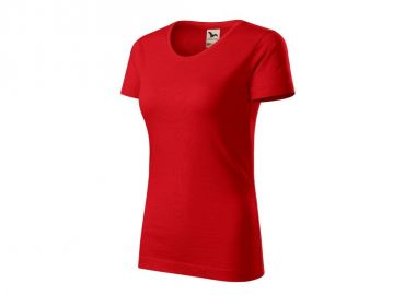 Malfini Γυναικείο Διαφημιστικό T-shirt Κοντομάνικο σε Κόκκινο Χρώμα MLI-17407 - Malfini - 