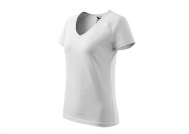 Malfini Γυναικείο Διαφημιστικό T-shirt Κοντομάνικο σε Λευκό Χρώμα MLI-12800 - Malfini - 