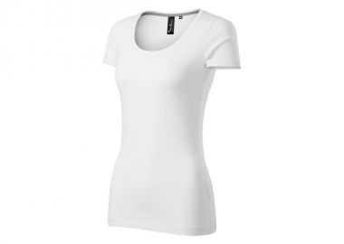 Malfini Γυναικείο Διαφημιστικό T-shirt Κοντομάνικο σε Λευκό Χρώμα MLI-15200 - Malfini - 