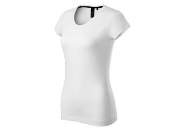 Malfini Γυναικείο Διαφημιστικό T-shirt Κοντομάνικο σε Λευκό Χρώμα MLI-15400 - Malfini - 