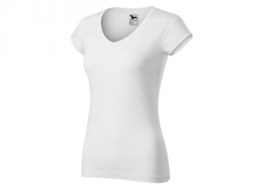 Malfini Γυναικείο Διαφημιστικό T-shirt Κοντομάνικο σε Λευκό Χρώμα MLI-16200 - Malfini - 