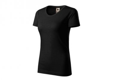 Malfini Γυναικείο Διαφημιστικό T-shirt Κοντομάνικο σε Μαύρο Χρώμα MLI-17401 - Malfini - 