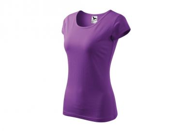 Malfini Γυναικείο Διαφημιστικό T-shirt Κοντομάνικο σε Μωβ Χρώμα MLI-12264 - Malfini - 