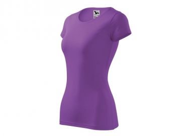 Malfini Γυναικείο Διαφημιστικό T-shirt Κοντομάνικο σε Μωβ Χρώμα MLI-14164 - Malfini - 