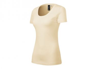 Malfini Γυναικείο Διαφημιστικό T-shirt Κοντομάνικο σε Μπεζ Χρώμα MLI-15821 - Malfini - 