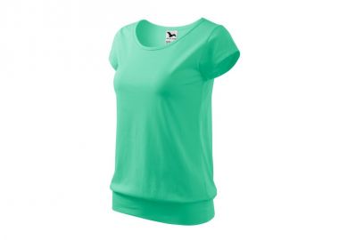 Malfini Γυναικείο Διαφημιστικό T-shirt Κοντομάνικο σε Μπλε Χρώμα MLI-12095 - Malfini - 