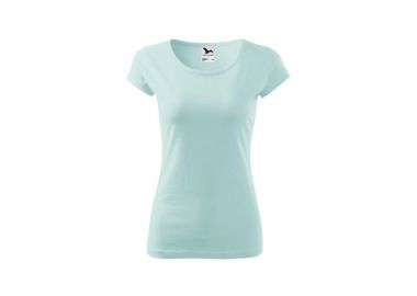 Malfini Γυναικείο Διαφημιστικό T-shirt Κοντομάνικο σε Μπλε Χρώμα MLI-122A7 - Malfini - 