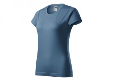 Malfini Γυναικείο Διαφημιστικό T-shirt Κοντομάνικο σε Μπλε Χρώμα MLI-13460 - Malfini - 