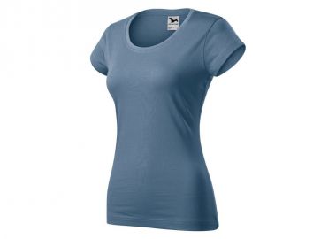 Malfini Γυναικείο Διαφημιστικό T-shirt Κοντομάνικο σε Μπλε Χρώμα MLI-16160 - Malfini - 