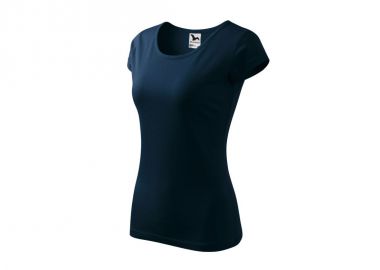 Malfini Γυναικείο Διαφημιστικό T-shirt Κοντομάνικο σε Navy Μπλε Χρώμα MLI-12202 - Malfini - 