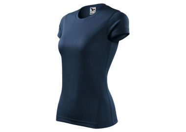 Malfini Γυναικείο Διαφημιστικό T-shirt Κοντομάνικο σε Navy Μπλε Χρώμα MLI-14002 - Malfini - 