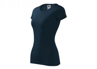 Malfini Γυναικείο Διαφημιστικό T-shirt Κοντομάνικο σε Navy Μπλε Χρώμα MLI-14102 - Malfini - 