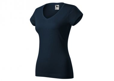 Malfini Γυναικείο Διαφημιστικό T-shirt Κοντομάνικο σε Navy Μπλε Χρώμα MLI-16202 - Malfini - 