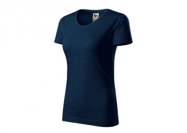 Malfini Γυναικείο Διαφημιστικό T-shirt Κοντομάνικο σε Navy Μπλε Χρώμα MLI-17402 - Malfini - 