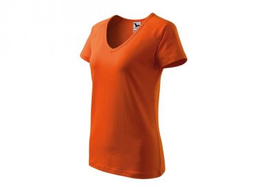 Malfini Γυναικείο Διαφημιστικό T-shirt Κοντομάνικο σε Πορτοκαλί Χρώμα MLI-12811 - Malfini - 