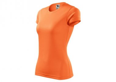 Malfini Γυναικείο Διαφημιστικό T-shirt Κοντομάνικο σε Πορτοκαλί Χρώμα MLI-14088 - Malfini - 