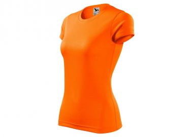 Malfini Γυναικείο Διαφημιστικό T-shirt Κοντομάνικο σε Πορτοκαλί Χρώμα MLI-14091 - Malfini - 