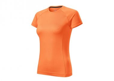 Malfini Γυναικείο Διαφημιστικό T-shirt Κοντομάνικο σε Πορτοκαλί Χρώμα MLI-17688 - Malfini - 