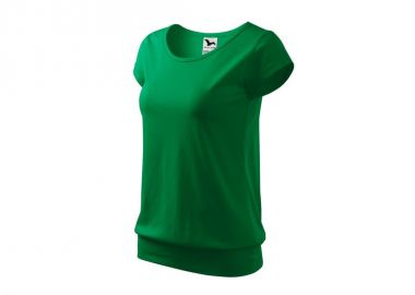 Malfini Γυναικείο Διαφημιστικό T-shirt Κοντομάνικο σε Πράσινο Χρώμα MLI-12016 - Malfini - 