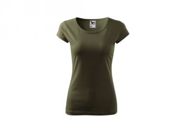 Malfini Γυναικείο Διαφημιστικό T-shirt Κοντομάνικο σε Πράσινο Χρώμα MLI-12269 - Malfini - 