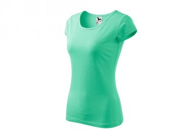 Malfini Γυναικείο Διαφημιστικό T-shirt Κοντομάνικο σε Πράσινο Χρώμα MLI-12295 - Malfini - 