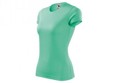 Malfini Γυναικείο Διαφημιστικό T-shirt Κοντομάνικο σε Πράσινο Χρώμα MLI-14095 - Malfini - 