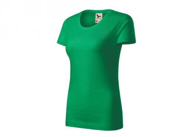 Malfini Γυναικείο Διαφημιστικό T-shirt Κοντομάνικο σε Πράσινο Χρώμα MLI-17416 - Malfini - 