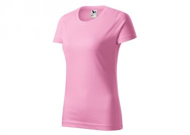 Malfini Γυναικείο Διαφημιστικό T-shirt Κοντομάνικο σε Ροζ Χρώμα MLI-13430 - Malfini - 