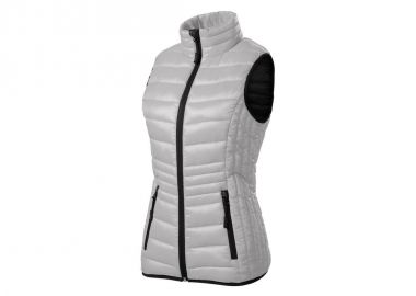 Malfini Κοντό Γυναικείο Αμάνικο Puffer Μπουφάν Γκρι MLI-554A4 - Malfini - 