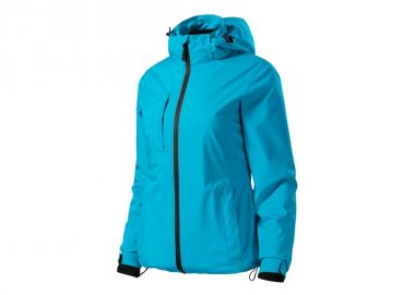 Malfini Κοντό Γυναικείο Μπουφάν για Χειμώνα Γαλάζιο MLI-53444 - Malfini - 