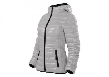 Malfini Κοντό Γυναικείο Puffer Μπουφάν για Χειμώνα Γκρι MLI-551A4 - Malfini - 