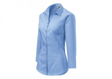 Malfini Μακρυμάνικο Γυναικείο Πουκάμισο Γαλάζιο MLI-21815 - Malfini - 