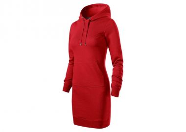 Malfini Mini Φόρεμα με Κουκούλα Κόκκινο MLI-41907 - Malfini - 