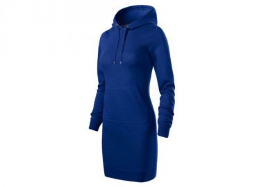 Malfini Mini Φόρεμα με Κουκούλα Navy Μπλε MLI-41905 - Malfini - 