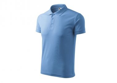 Malfini MLI-20315 Ανδρικό T-shirt Polo Γαλάζιο - Malfini - 