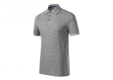 Malfini MLI-23212 Ανδρικό T-shirt Polo Γκρι - Malfini - 