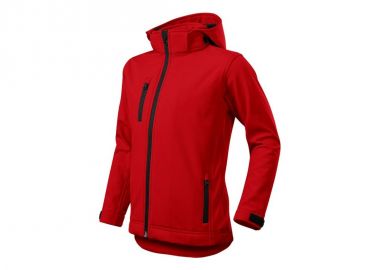 Malfini Παιδικό Αθλητικό Μπουφάν Κοντό με Κουκούλα Κόκκινο Performance MLI-53507 - Malfini - 