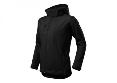 Malfini Παιδικό Αθλητικό Μπουφάν Κοντό με Κουκούλα Μαύρο Performance MLI-53501 - Malfini - 