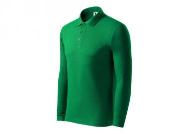 Malfini Pique Polo LS M MLI22116 polo shirt grass green - Malfini - 