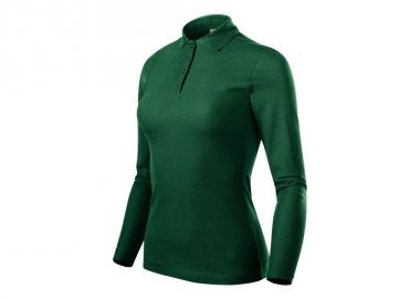 Malfini Pique Polo LS W polo shirt MLI231D3 dark green - Malfini - 