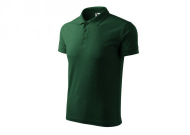 Malfini Pique Polo M MLI203D3 dark green polo shirt - Malfini - 