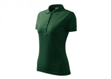 Malfini Pique Polo W MLI210D3 dark green polo shirt - Malfini - 