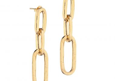 MARCELLO PANE Σκουλαρίκια από Ασήμι 925 Gold ORGO006 - Marcello Pane - 