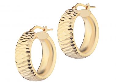 MARCELLO PANE Σκουλαρίκια από Ασήμι 925 Gold ORGO015 - Marcello Pane - 